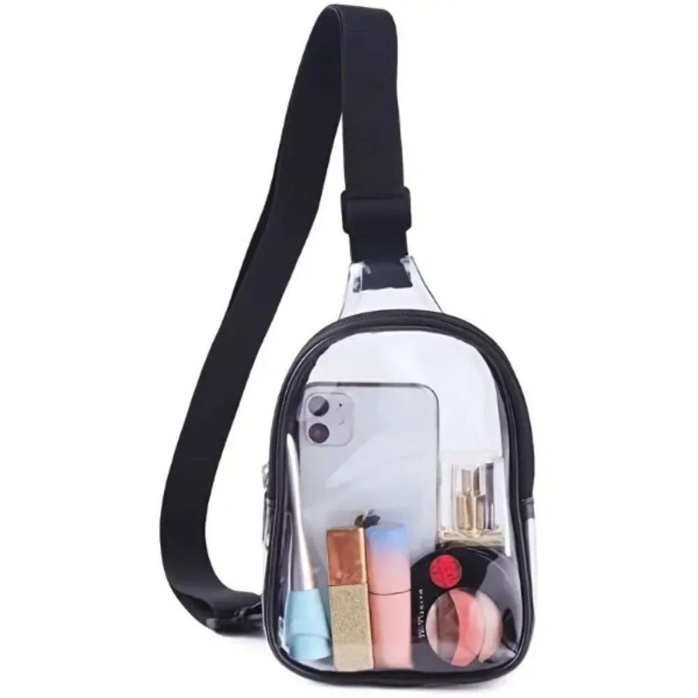 Clear Sling/Belt Bag - Stadium Approved - Unisex- NWT